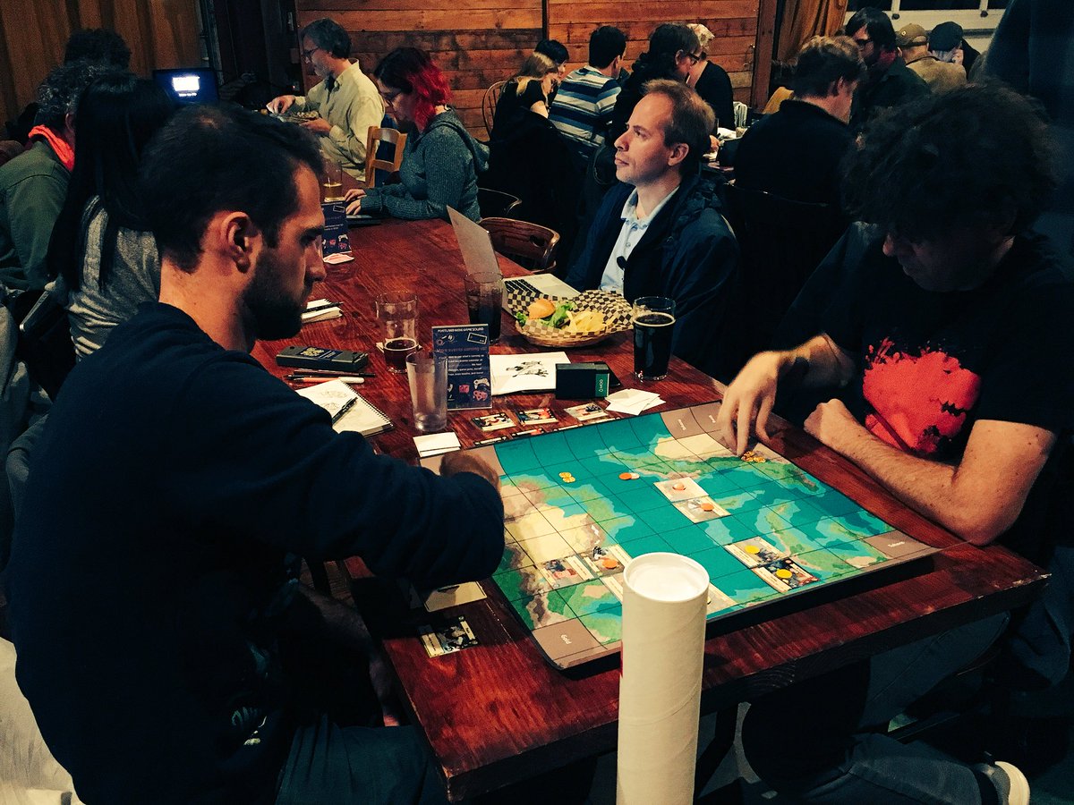 PIGSquad's tweet photo. Art/Code Night! Tons of new people lookin’ to make games, lots of prep for @globalgamejam :))) #gamedev #indiegames #Portland https://t.co/Wadzj6X6mP