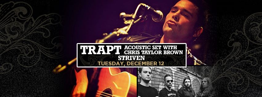 Striven1's tweet photo. Join Us Live As We Open For Trapt at Garcia's @ https://t.co/KWyqGOCBx9 On Tuesday 12/12/17. We Look Forward To Rocking Out With All of You! https://t.co/Z8q8Zh6Xjw