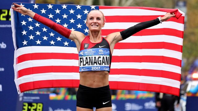 EzProtein's tweet photo. Congratulations #ShalaneFlanagan First American woman to win #NYCMarathon in 40 years. https://t.co/Xh0jdSXBkp