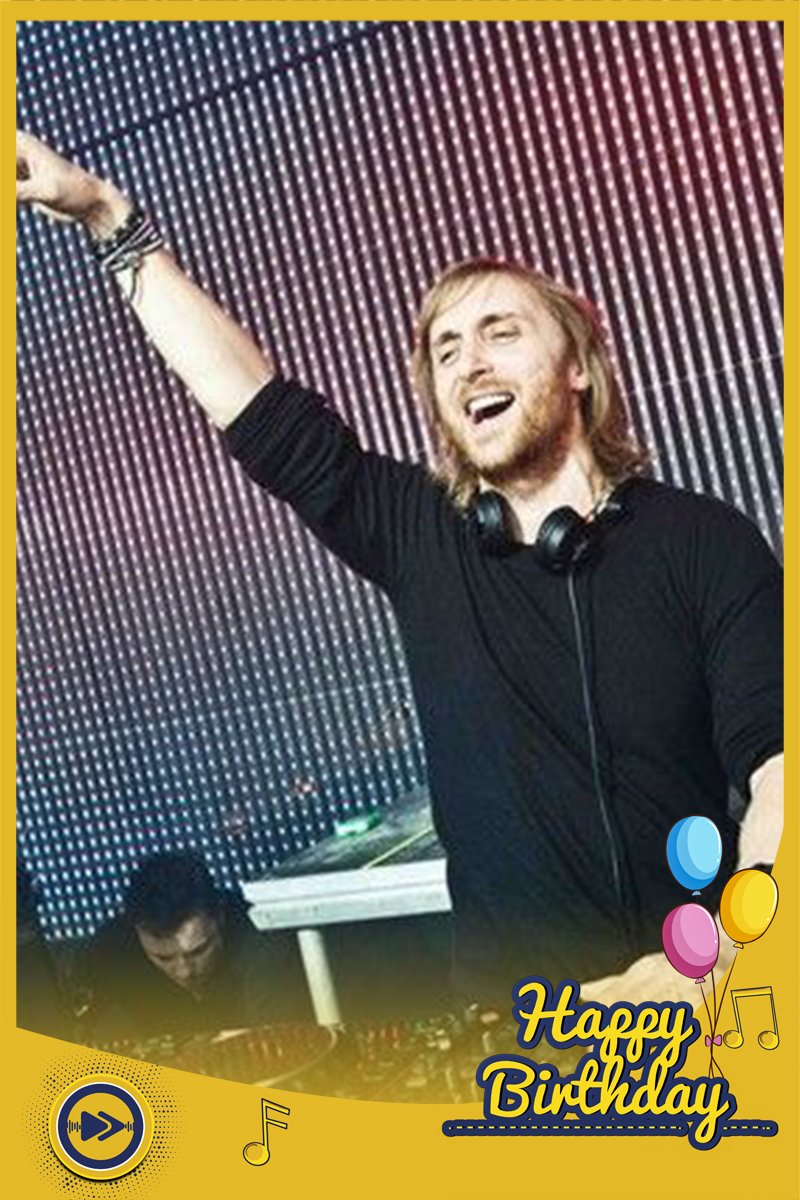 Happy birthday to the multi-talented David Guetta!!!   