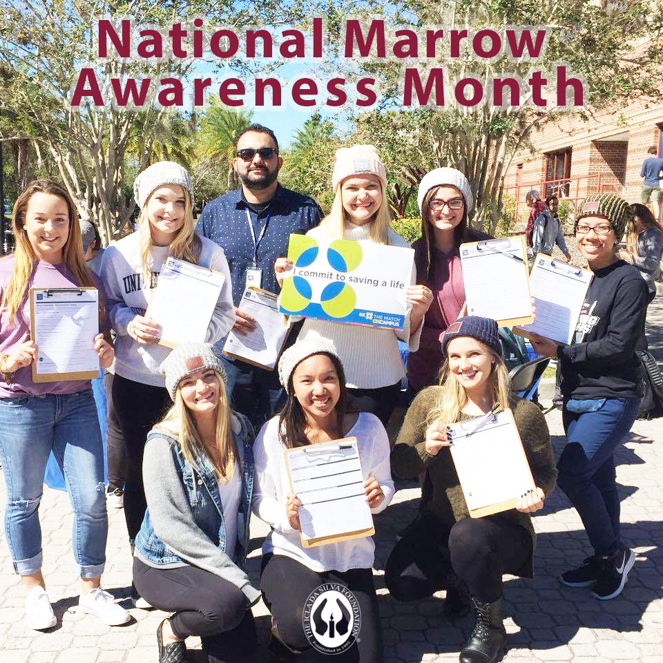 IcladaSilvaFdn's tweet photo. It's National #MarrowAwareness Month! Stay tuned as we highlight some of the amazing ways you can be a part of our life-saving community! https://t.co/NeLmuaWAVA