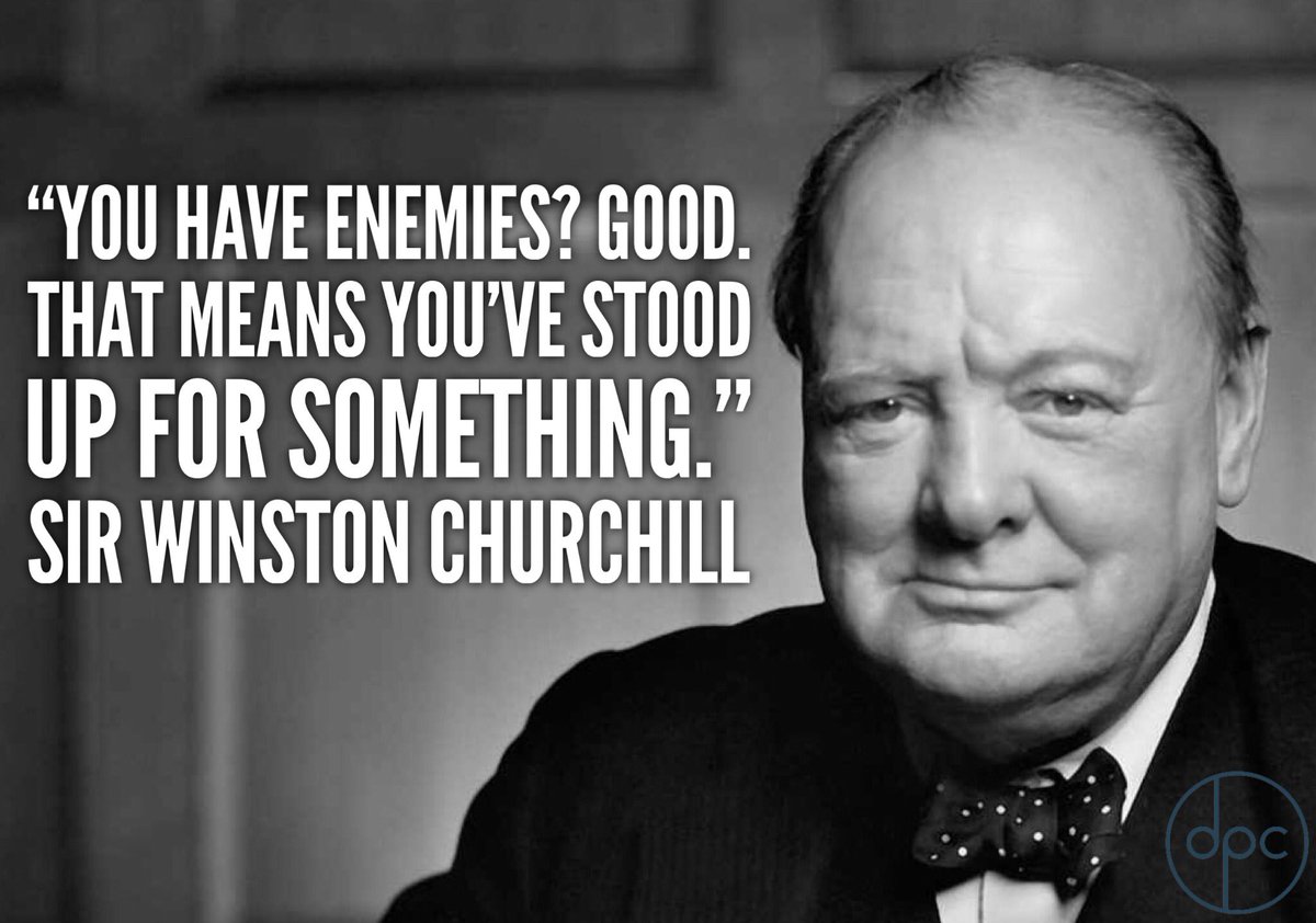 drewpovey's tweet photo. What do you stand for? 
#TuesdayChurchill https://t.co/lfFfacbqiq