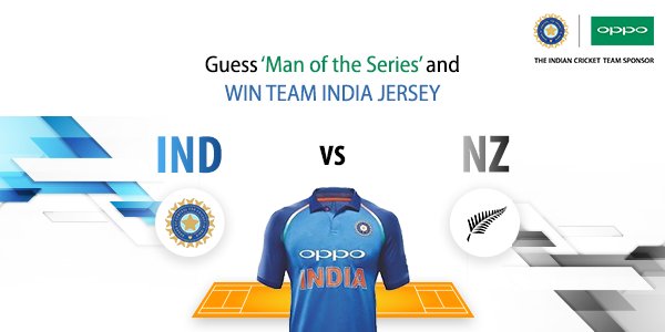 OPPOIndia's tweet photo. Guess who'll be the 'Man Of The Series' &amp; you can win the Team India Jersey. So don't wait &amp; take your shot now. #OPPOF5 #CaptureTheRealYou https://t.co/5kUEhJ66kd
