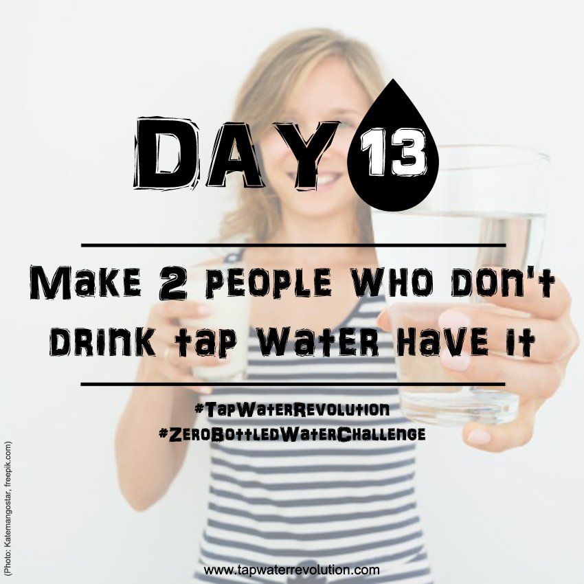 tapwaterev's tweet photo. Day 13 of the #Challenge Can u get 2 people to #DrinkTapWater &amp; change their (mis)perceptions around it? #Mauritius #Sustainability @HCCanZA https://t.co/tBrUEE0Sn6