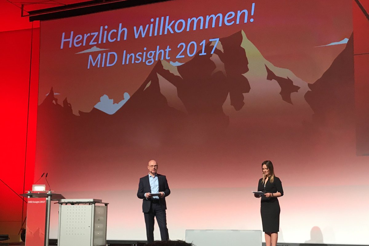r_wiebel's tweet photo. Eröffnung der  #Insight2017 durch Martin Müller @MIDGmbH https://t.co/BAjrhhF99j