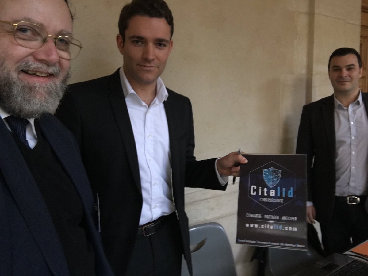 Nouvelle offre souveraine d’analyse de la menace : #Citalid, par d’anciens <a href="/ANSSI_FR/">ANSSI</a> aux 11ièmes Rencontres #ARCSI citalid.com