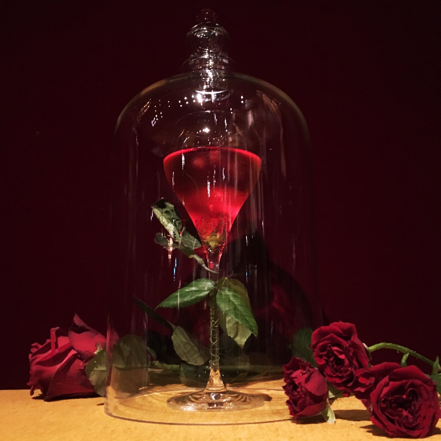 Bookcafe Bar 十誡 銀座 Cafe Bar 十誡 オープンいたしました 今月の文豪モクテル カクテルのテーマ 美女と野獣 ラ ベル と ラ ベート ふたりの真実の愛を表現するかのような ザクロと薔薇の深く濃い赤色が見目麗しいドリンクです 美しい