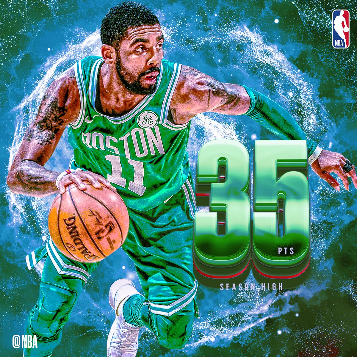 kyrie irving 2017 stats