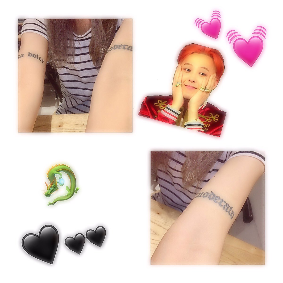 A Jiyong 꽂길 ジヨンが生きがい ジヨンとbigbang以外興味無し ジヨぺん 97line ジヨンと同じタトゥー入 のハーフ Pmo Twitter上にいるbigbangぺん全員と繋がるのが密かな夢だったりするのでとりあえずこれを見たbbペン
