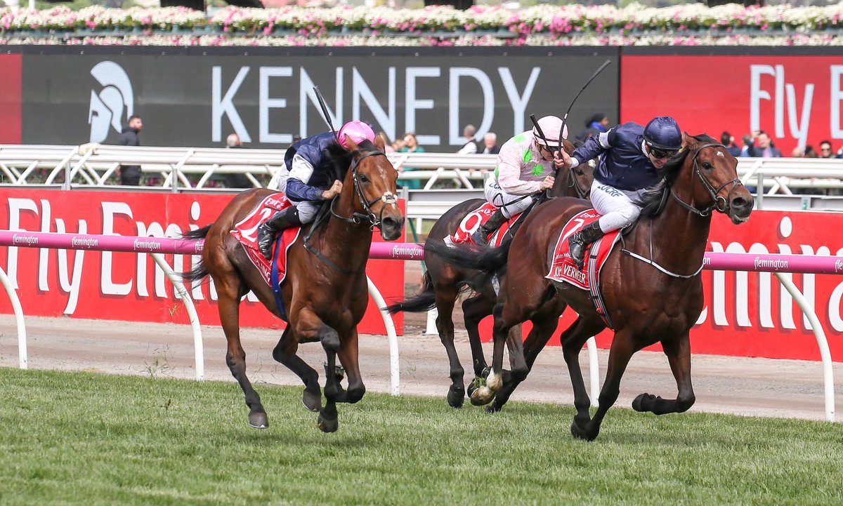HRIOwners's tweet photo. History!An Irish trained 1-2-3 in the Melbourne Cup with Rekindling for @JosephOBrien2 defeating Irish greats Aidan O’Brien & Willie Mullins https://t.co/AE6z3E3ZQo