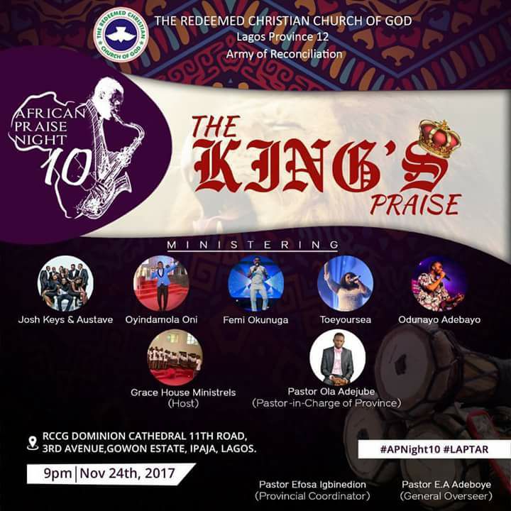 FOFLP12_teens's tweet photo. IT IS HAPPENING AGAIN! The father has given the instruction and we have yielded. The African Praise Night is here.
#APNight10 #LAPTAR https://t.co/n9Z0oyDZsl
