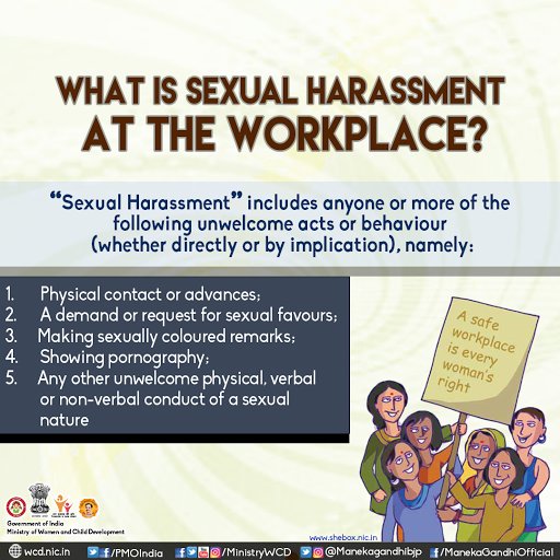 MinistryWCD's tweet image. SPEAK UP! Flag us if your organisations has not constituted an ICC to redress grievances of #SexualHarassmentAtWorkplace. #SHeBox