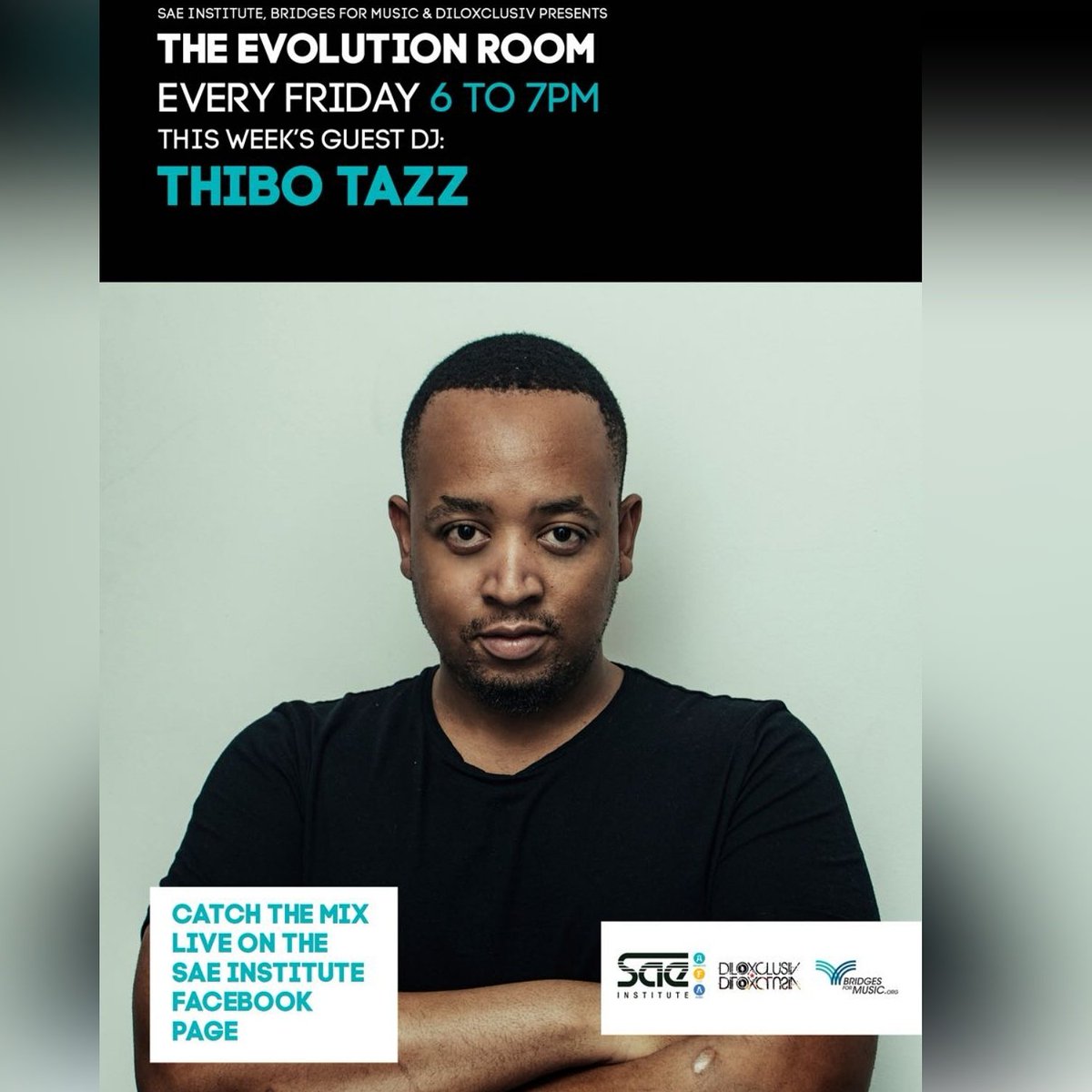 EvolutionroomZA's tweet photo. Catch @thibotazz broadcast live from the #EvolutionRoom page for the first time. https://t.co/fN6RmF6CKW