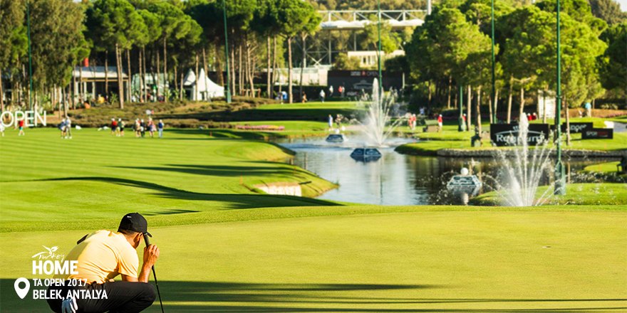 GoTurkiye's tweet photo. Congrats to @JustinRose99 for winning the thrilling come-from-behind finish to the #TAOpen2017 in front of the turquoise waters of #Antalya! https://t.co/NFIjgRc3Uq
