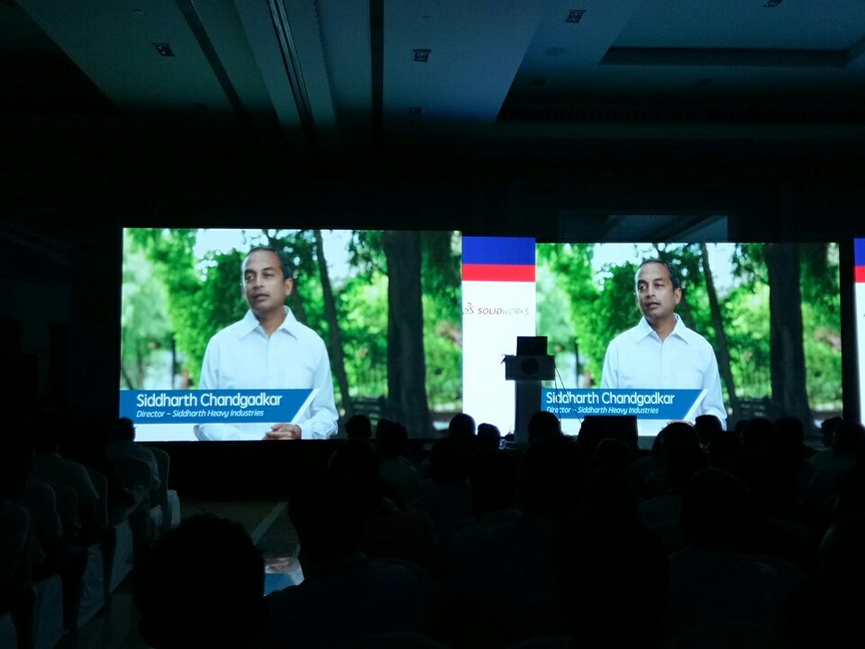 HarshUpasan's tweet photo. Entrepreneurs of Belgaum. SOLIDWORKS empowered success stories. AWE INSPIRING!

#SOLIDWORKS2018
#SWLAUNCH18
@BEACON_India 
@SOLIDWORKSIndia https://t.co/g0uRkjj1qK