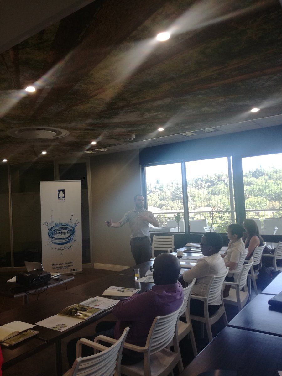 DevelopWrc's tweet photo. Dr Van der Laan touches on the amount of water used to produce various consumable goods on the Water Footprint topic https://t.co/RqZyz4Q9LH