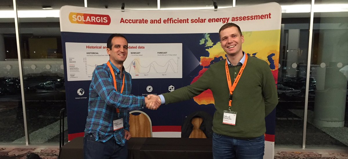 Pablo Caballero and Daniel Ranusa looking forward to Solar Asset Management Europe in Milan organized by <a href="/solarplaza/">Solarplaza</a>