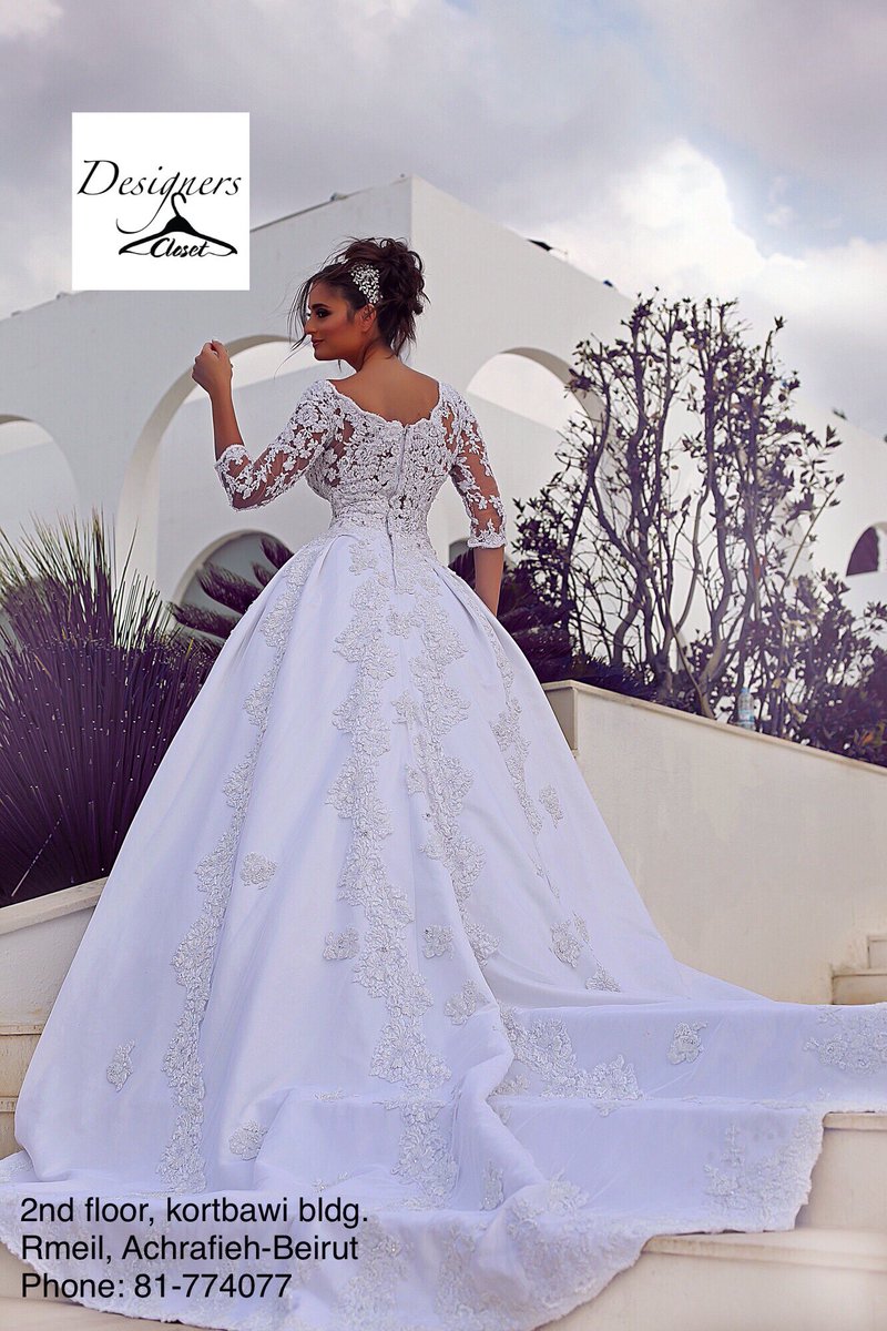 designersclb's tweet photo. #Designers_Closet #Bridal #collection; SS18 bridal gown by #Nada_Nassar_Bassim Call us on 81-774077 to book your bridal appointment #lebanon https://t.co/KnWRwfqM2W