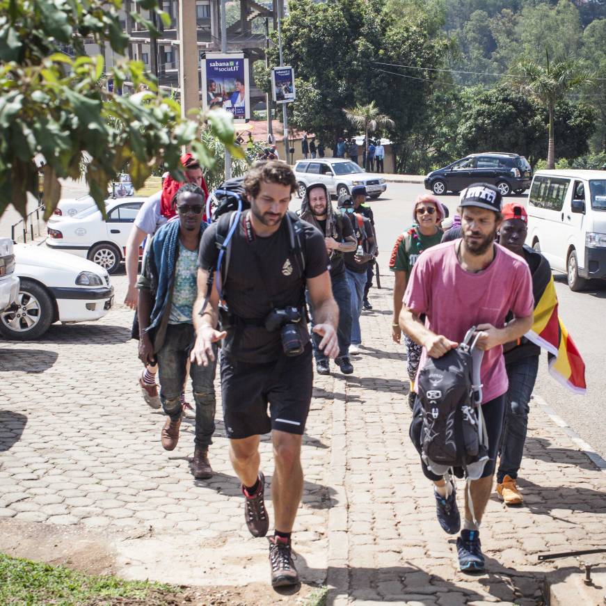 BeingEdna's tweet photo. @EndaSportswear @wasserneutral @soulbottles @SocialArtKLA @vcakampala @VivaconAgua @MTG_SocialArt @Papashotit 50 walkers - 550 kms - 24 days -2 cities. From Kigali - Kampala to campaign and fundraise for water and sanitation access.👏 #WaterWalk2017 https://t.co/neJ9mQjDuZ
