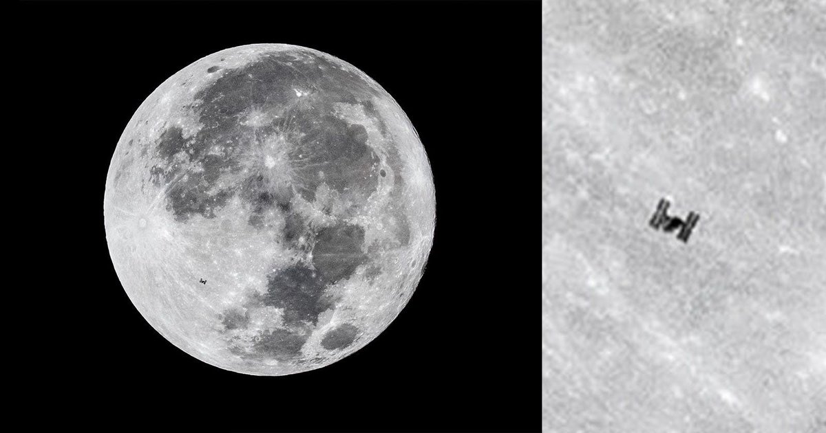 FujifilmCREATE's tweet photo. "I Photographed the #ISS Crossing the Full Moon at 17,500mph" https://t.co/rDZW9Y7usR #photography https://t.co/LRvs4PD4is