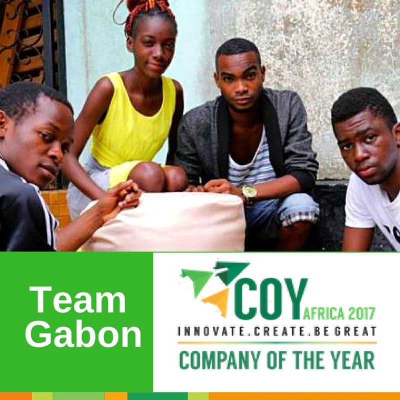 JA_Africa_'s tweet photo. Meet #Recycling Industry, the team representing JA Gabon  at #AfricaCOY17! They produce artifacts out of plastic bottles. https://t.co/dXK0ovrfU4