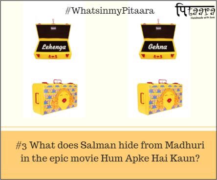 Clue No#3. Giveaway Contest #WhatsinmyPitaara .Keep Participating! Rules: Follow us,Comment answer &amp; Retweet.
Winner gets Pitaara for FREE