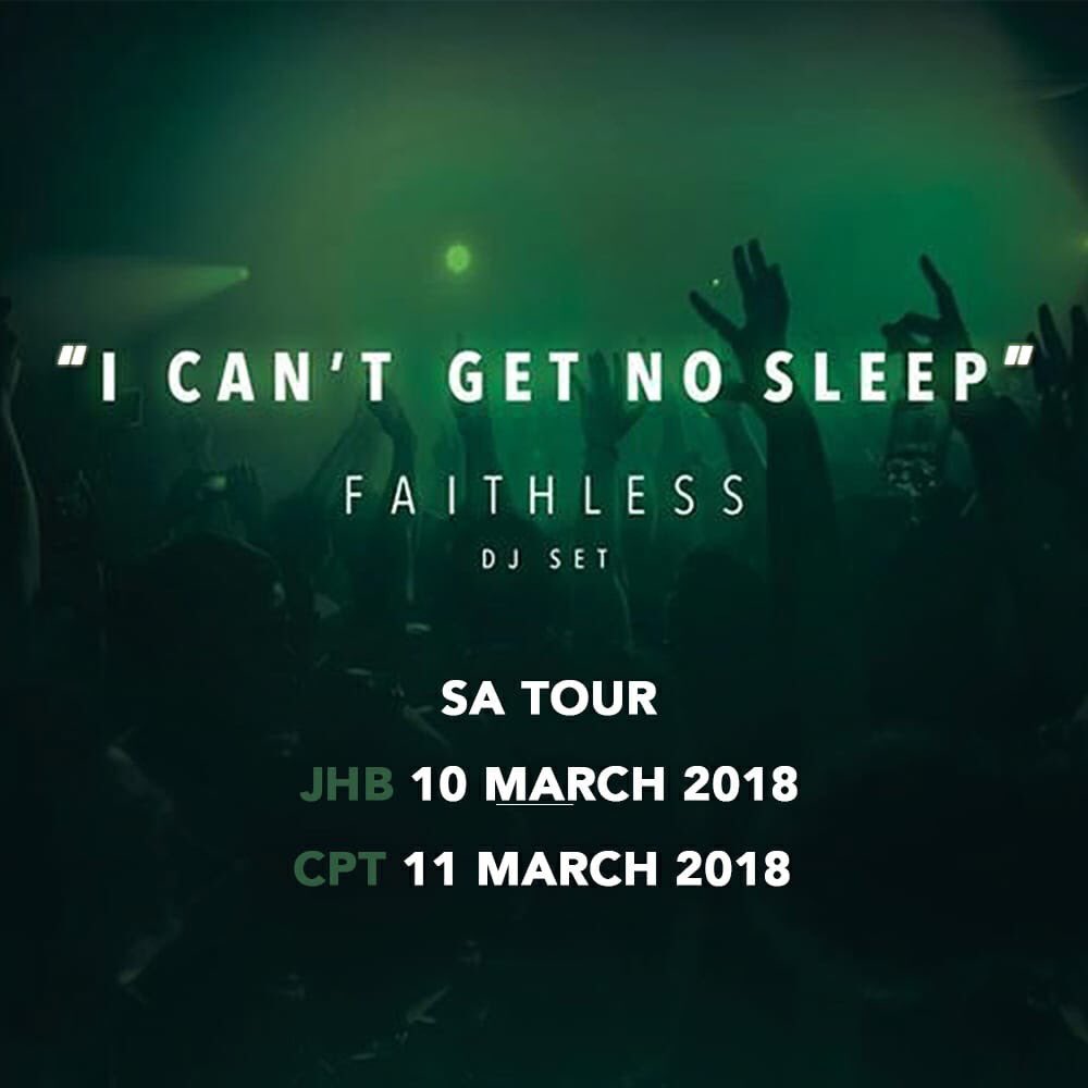 nuku_sen's tweet photo. .@faithless comes to @shimmybeach on 11 March 2018! 💥😍🎧 More info to follow. #faithlesssatour2018 #watchthisspace https://t.co/xxLoSeyJNn