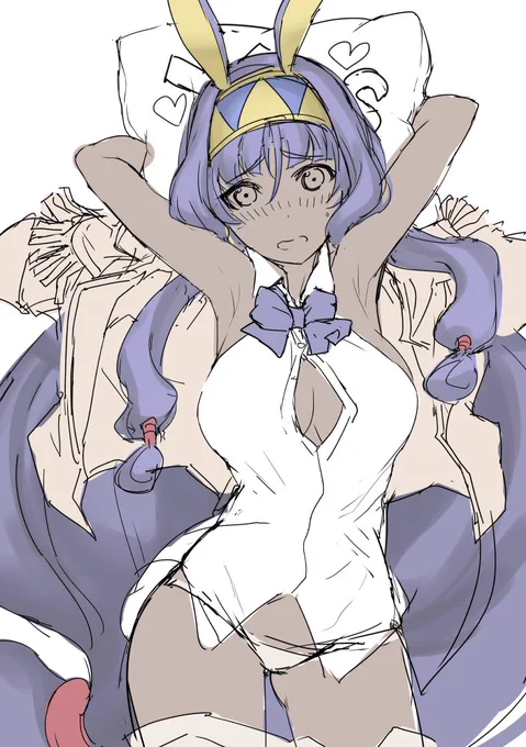 冬の表紙ラフこんな感じで進行中～おっぱいぱい 