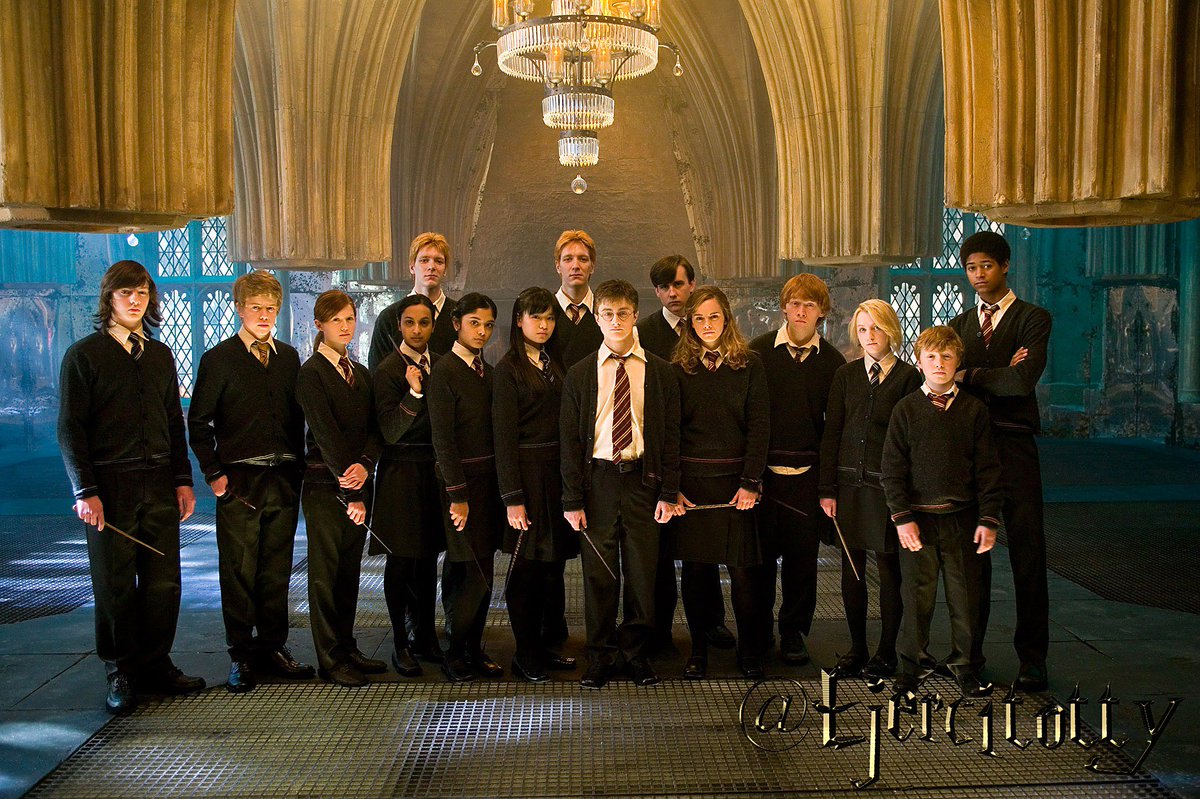 RT si quieres ingresar en el Ejército de Dumbledore ⚡