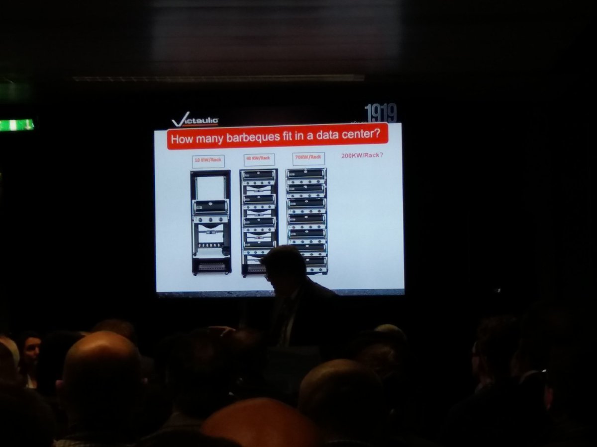 datacentrexpert's tweet photo. How many BBQ's can you fit in a #datacentre panel discussion @DCDConverged #zettastructure https://t.co/Y5UcLeXboE