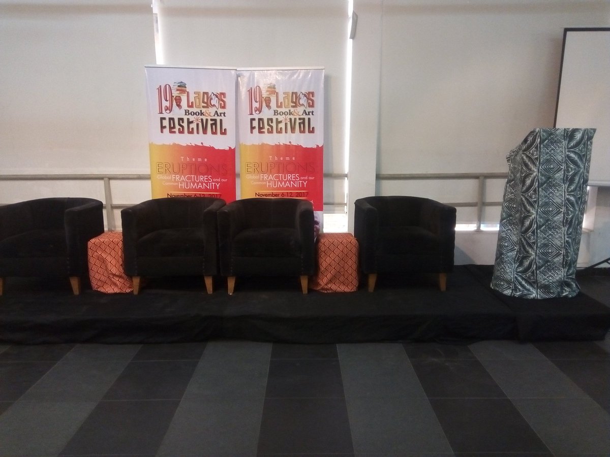 Labaf1's tweet photo. The stage is set. It's day 2 of the 19th Lagos Book and Art Festival at the Freedom Park, Lagos. #labaf2017 #eruptions #books #goodreads https://t.co/YPvUV18p6P