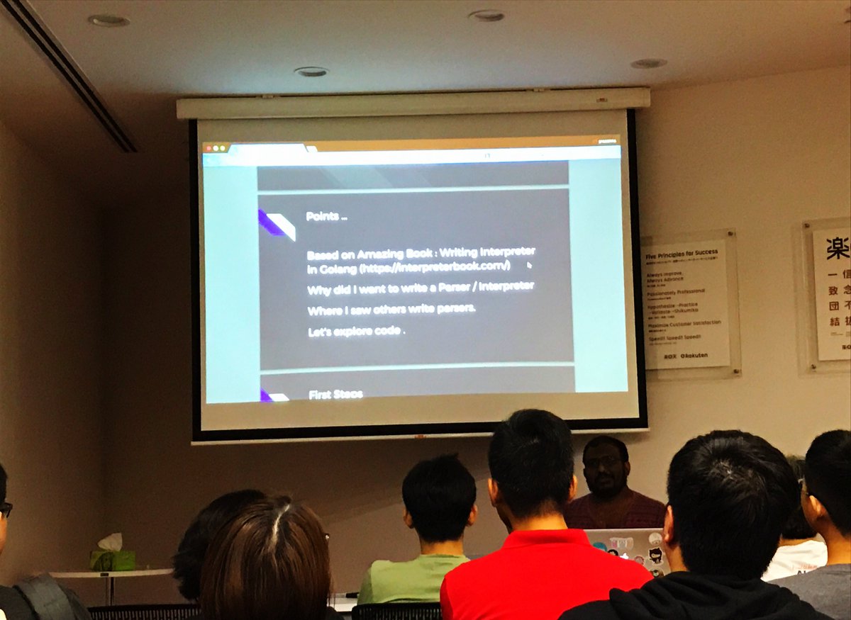 trongdan_tran's tweet image. Exploring lexer and parser at Gopher SG meetup #golang #go #meetup