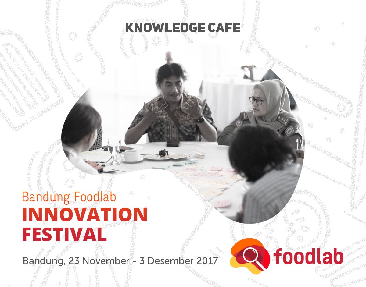 FoodLabBandung's tweet photo. Di acara ini akan ada kegiatan knowledge café, yaitu metode berdiskusi dengan suasana seperti kita sedang mengobrol di dalam kafe. https://t.co/VLUblMovii