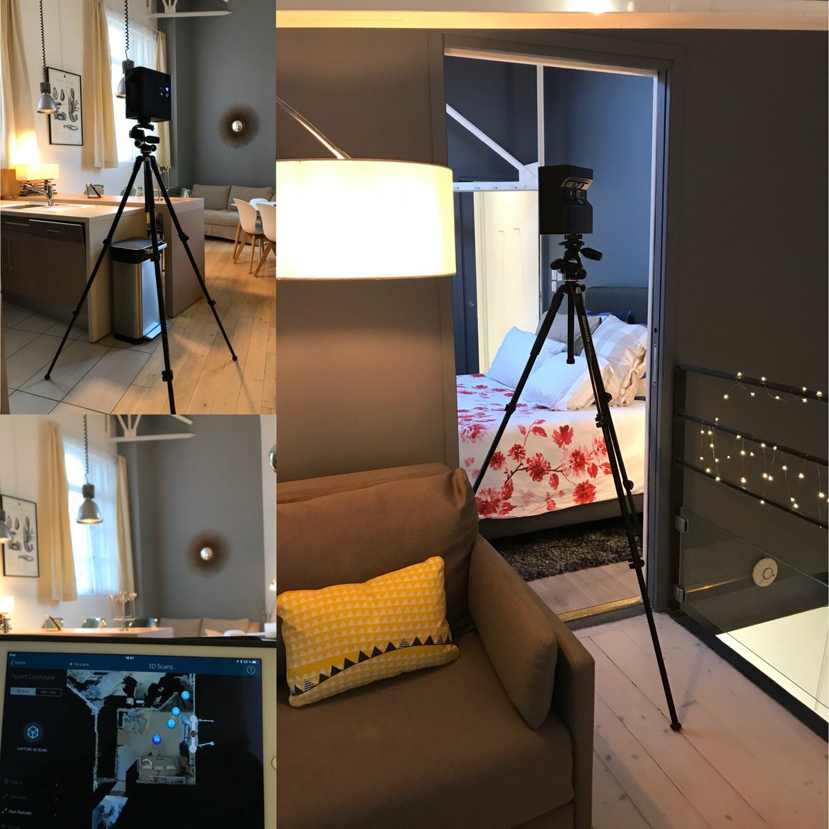 ScanMyPlace's tweet photo. Une caméra avec 4 rangées d’optiques, afin de scanner rapidement et efficacement.
#scanmyplace #matterport #hightech #VirtualReality https://t.co/0QbwoyPImi