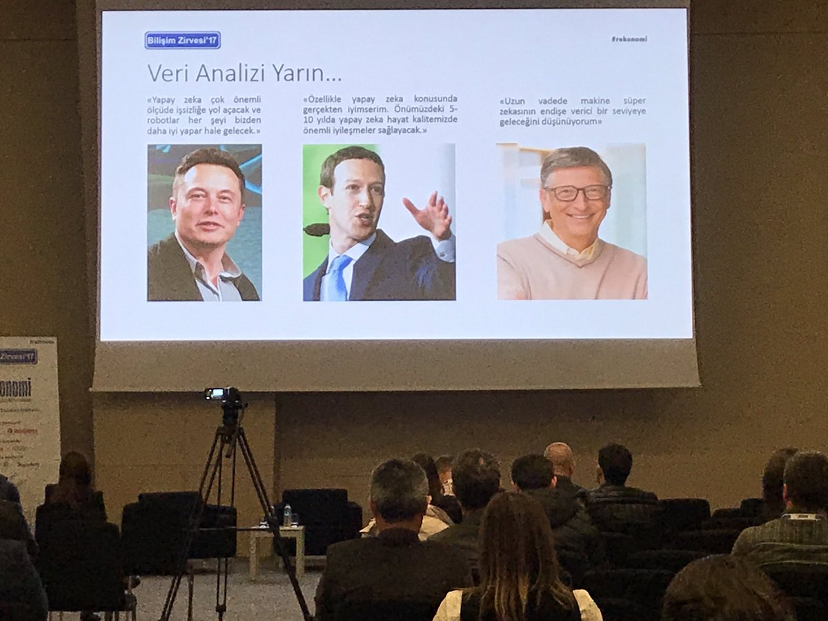 ictsummitnow's tweet photo. #BilişimZirvesi ne katılamasalar da kendilerini burada görmek güzel. Fikirlerini almadan geçmek olmazdı.  @elonmusk @BillGates @facebook https://t.co/PRNe8UmlJ6