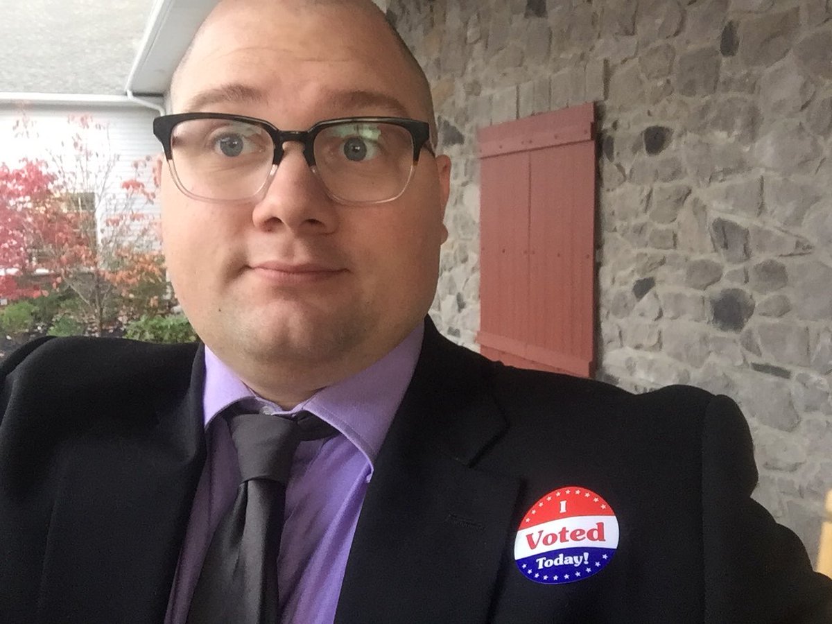 AlexanderDEgner's tweet photo. No lines, first voter, but I can tell you the Republican team is up 1-0 at my polling place. @PAGOP #7in17 https://t.co/EtDHeVznzr