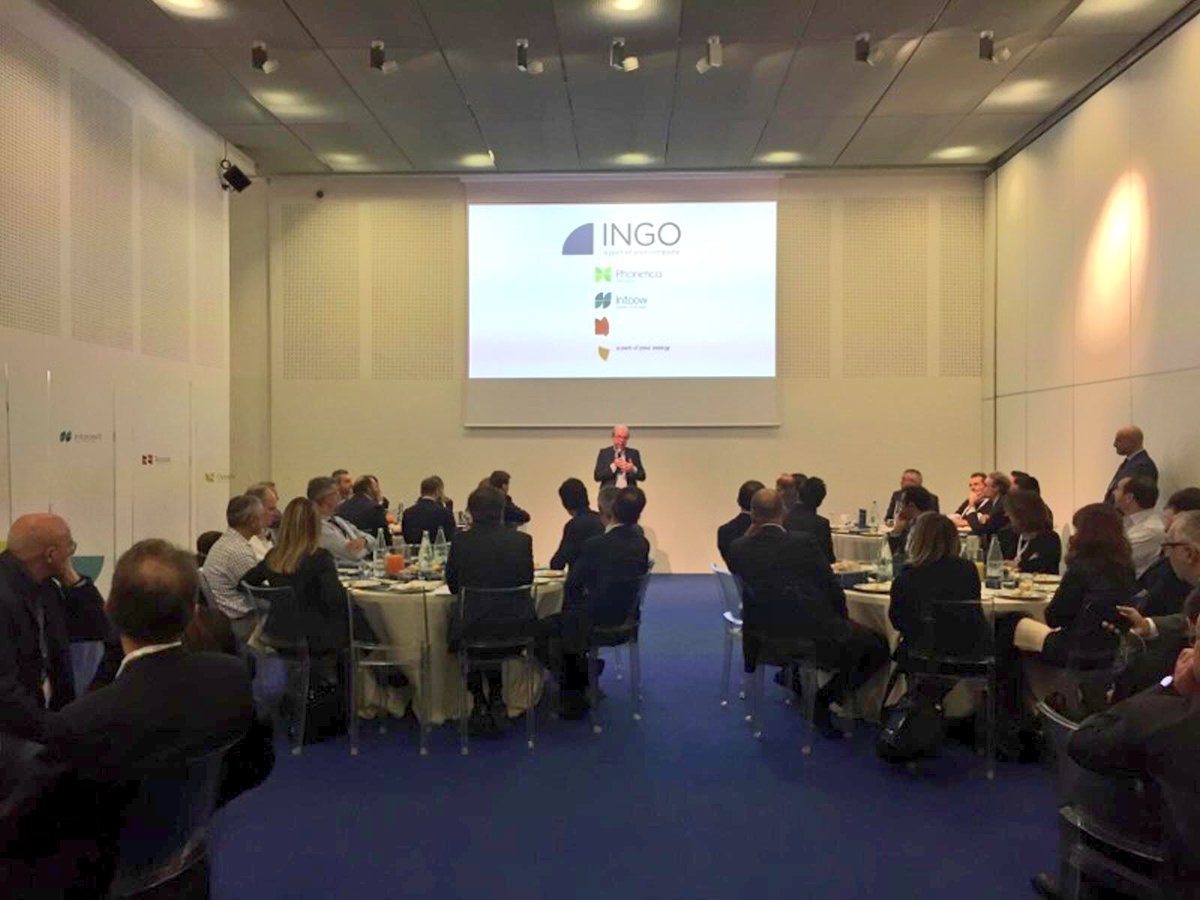 INGOSpA's tweet photo. #WOBIMI: siamo orgogliosi di ospitare al business lunch di INGO uno speaker d’eccezione @nnegroponte, per parlare di #persone e #tecnologia. https://t.co/9EWPJGhr9Q