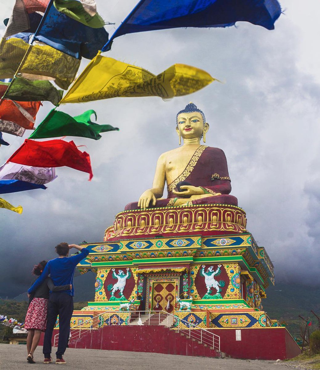 Giant seated Buddha Statue - view from Tawang monastery- Arunachal Pradesh
P.C. Jili &amp; Eoghan