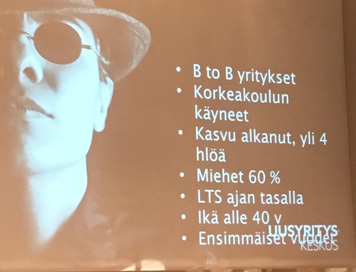 JenniKontto's tweet photo. Kasvuhalukkaiden,uusyrityskeskuksen kautta perustettujen yritysten tunnusmerkit. #restartup #uusyrityskeskus https://t.co/WS3U5t96nH
