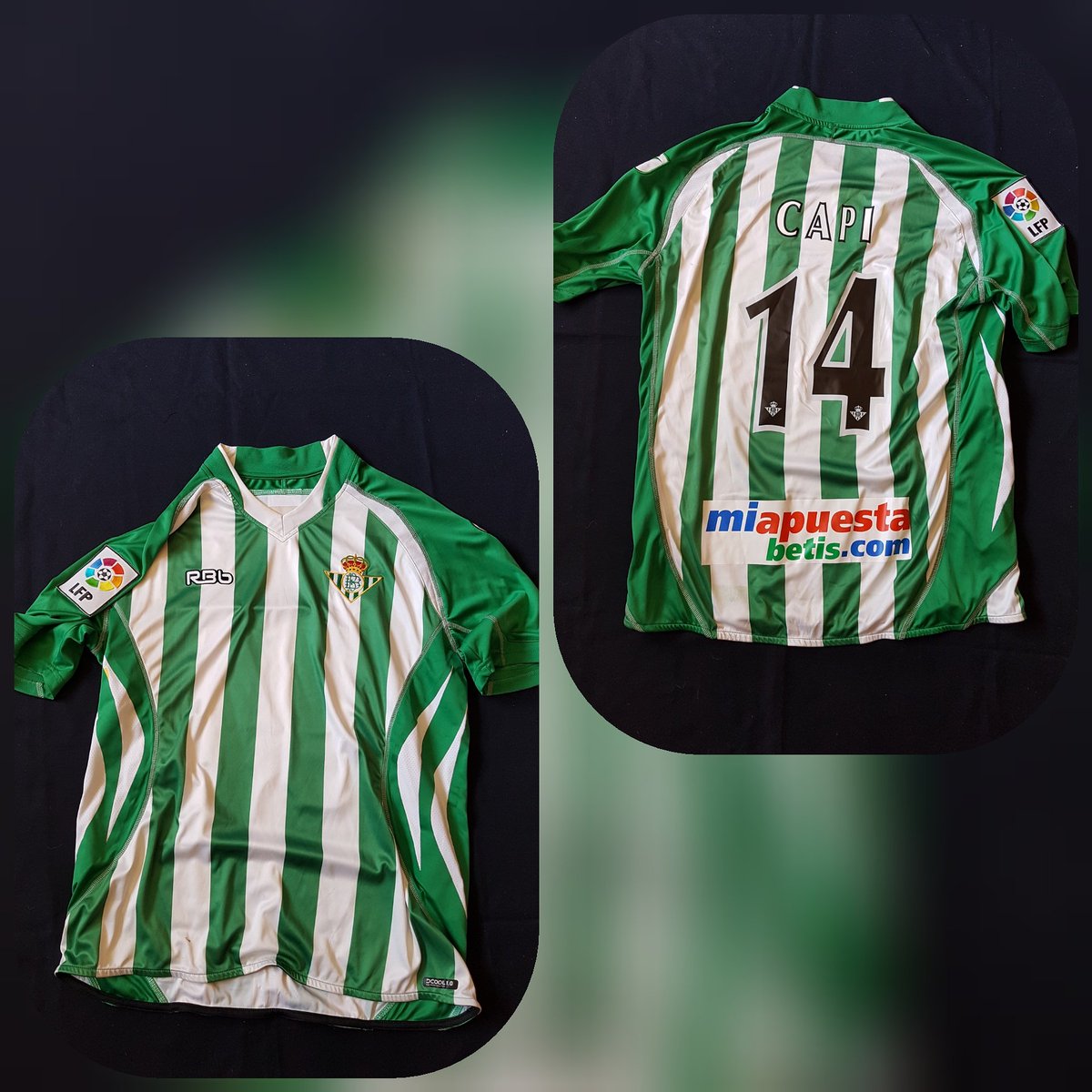 LaPieldelBetis's tweet photo. Titular 2009/10. Capi.
@escuelaCAPI14
#RealBetisBalompie #Capi14 #RBb #miapuestaBetis #ManquePierda #HayUnaLeyenda https://t.co/JXo8cztYJe