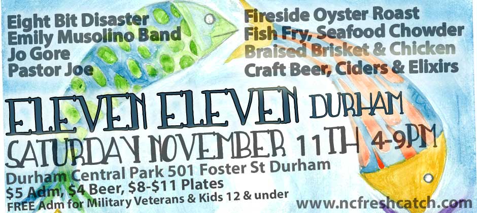 NCFreshCatch's tweet photo. @ourstatemag Inviting all those loving NC local! Beer + fresh seafood from our coast + beats from Durham and beyond! https://t.co/TRFOzQLNtR https://t.co/JPEkymMhCG
