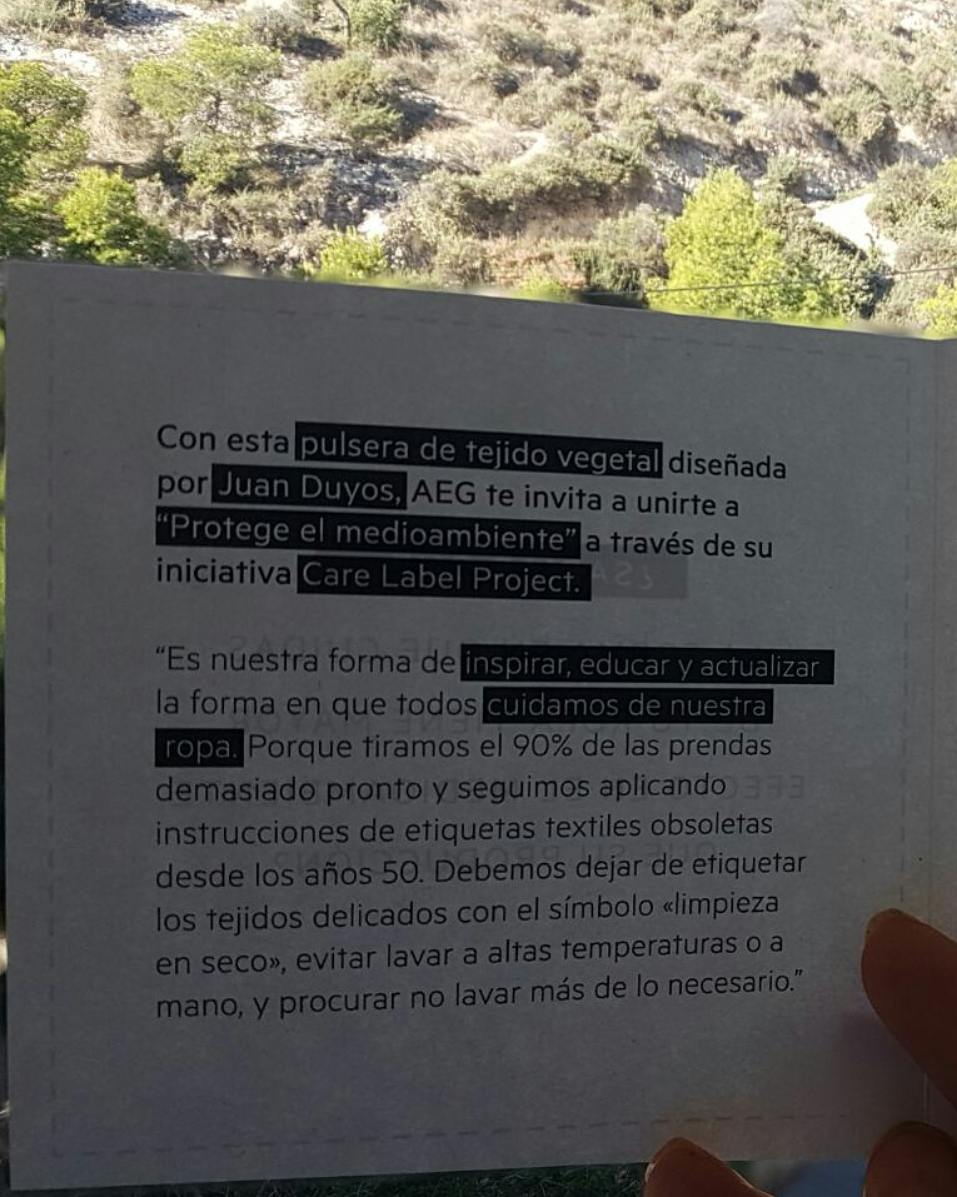 anadom75's tweet photo. Al más que un complemento.
Una iniciativa para cuidar el futuro de nuestro planeta
📰 https://t.co/EHJa9EzAl5
@AEG_Esp 
#YoCareLabelProject https://t.co/CMTpJWmNoQ