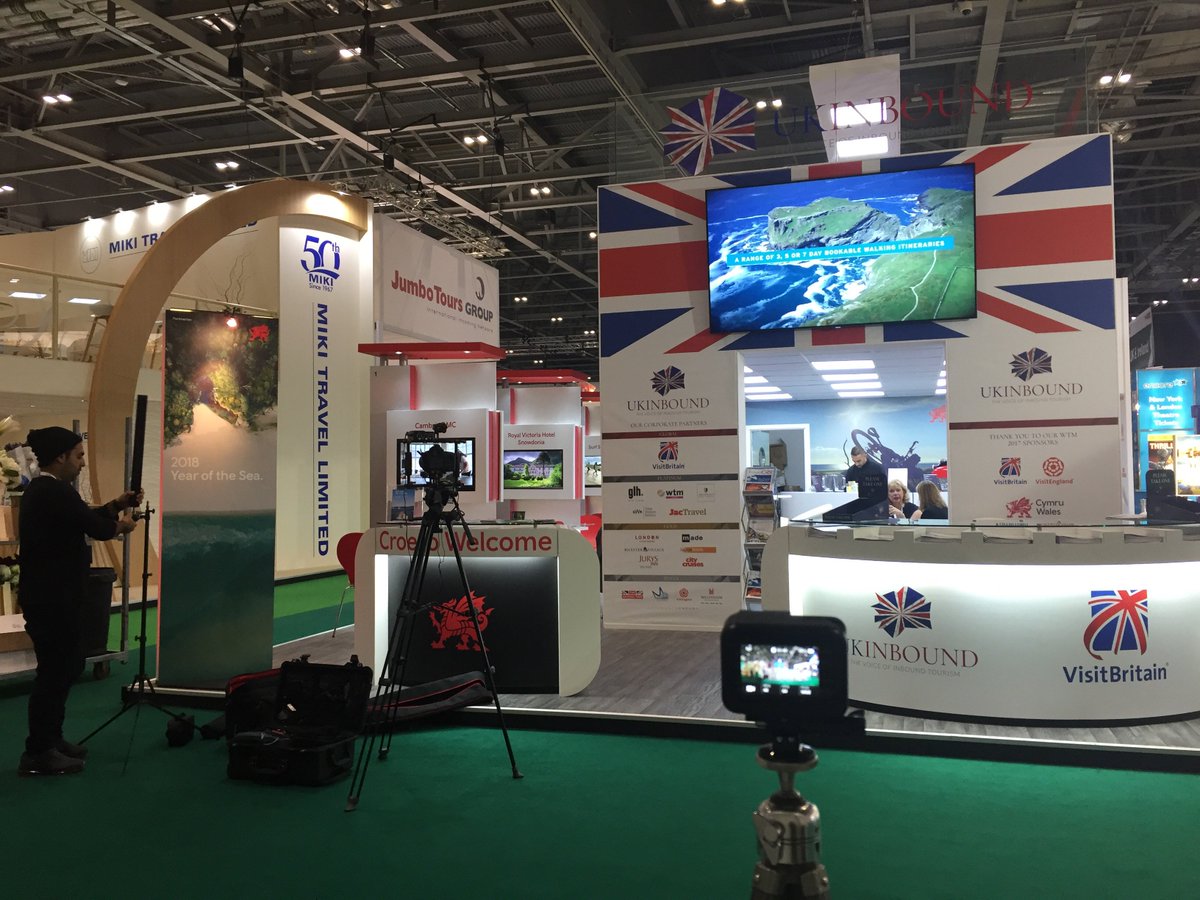 Geocast's tweet photo. Early start filming at the WTM https://t.co/XYiv1uakHd