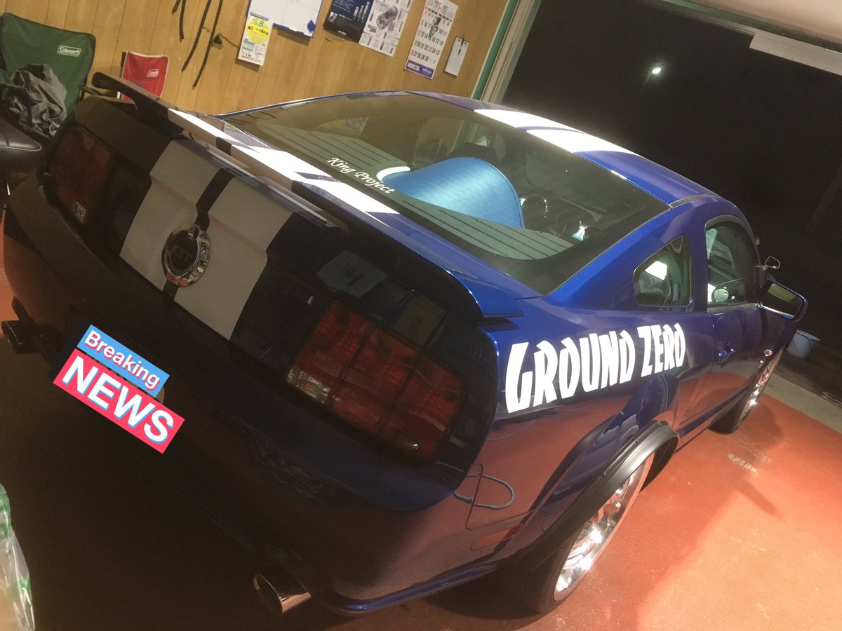 _KingProject_'s tweet photo. マスタング無事車検通りました！
フル純正に戻しました(笑)
ここまで凄く大変だった……
なんとか無事に通ってよかったです🤗

カスタムカーの車検等
まずはご相談ください！！ https://t.co/gGWEu8ofnm