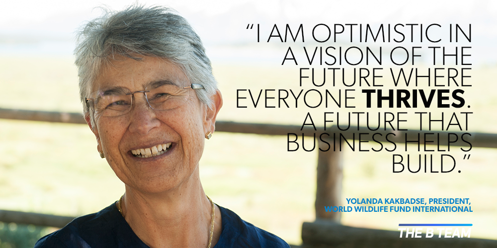 thebteamhq's tweet photo. "Adopting #purpose-driven business models is more than just a trend, it is a movement." #BornB @WWF_President  https://t.co/Ukk3ckOxny https://t.co/kgSTYByRZK
