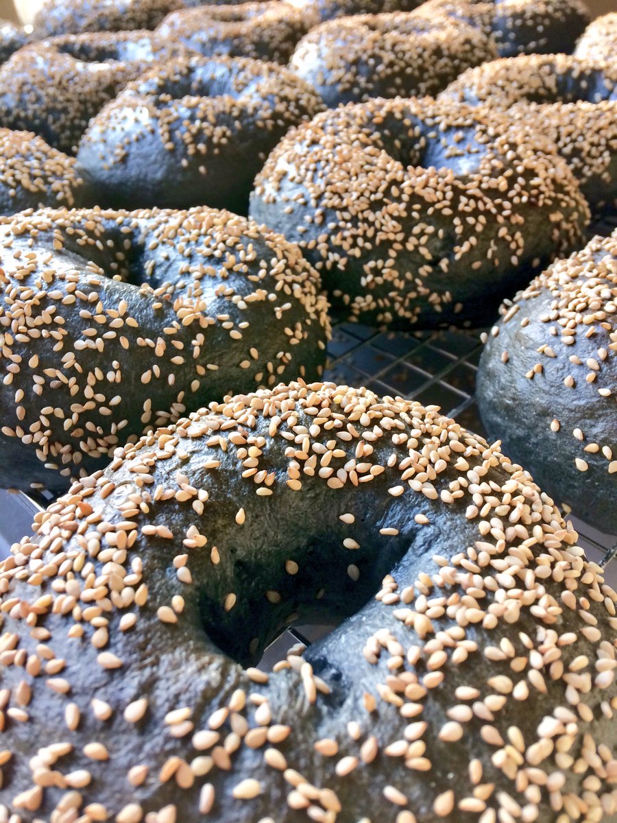 Just delivered to lovely new customers <a href="/doughandoil/">Dough & Oil</a> Soft 'n chewy seeded #bagels  #Shrewsbury Castlegates OPENING VERY SOON! 😃Good luck guys