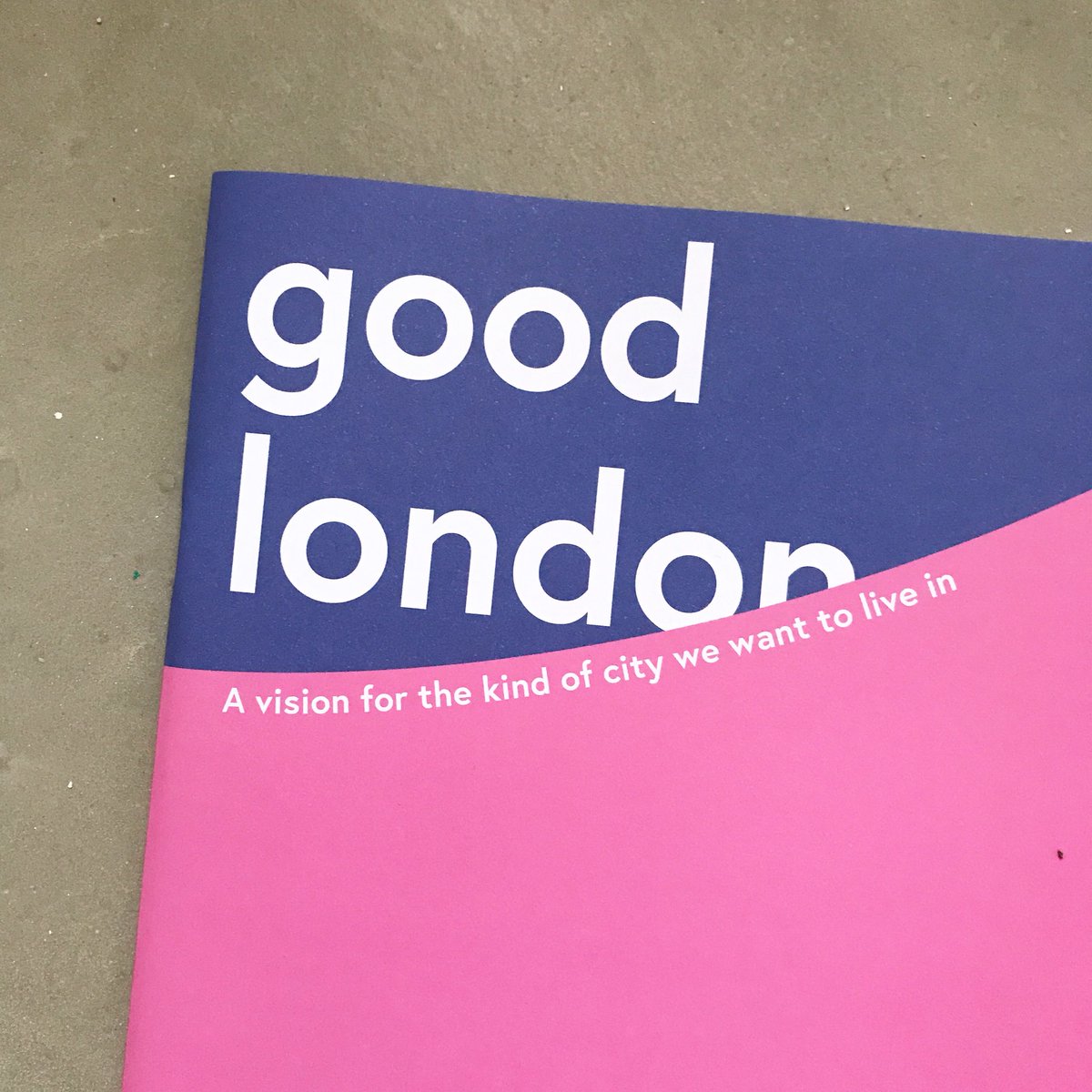 worktilllate's tweet photo. Great to see the @CompassOffice @trustforlondon #GoodLondon report we designed earlier this year at last night’s launch #Cityhall #london https://t.co/e3onAfIa5q