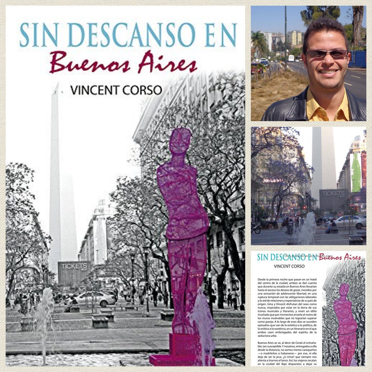 AlmasYLetras's tweet photo. #AutoresRecomendados 
VINCENT CORSO 
#Viajes #Aventura #Literatura y ficción. 
📣 @CorsoVincent 
🔛 https://t.co/XPd4fvDB95 https://t.co/vzQ8hwlgY7