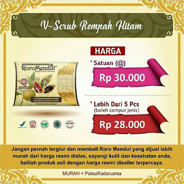 Saya menjual VSCRUB REMPAH... seharga Rp28.000. Dapatkan produk ini hanya di Shopee! shopee.co.id/tiwantiolshop/… #ShopeeID