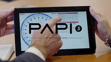 CubiksOnline's tweet photo. Are you still printing paper reports for your feedback sessions? Why not look at the report on your tablet? #PAPI3 https://t.co/CHqgViz7HK https://t.co/DVztWjiKRP